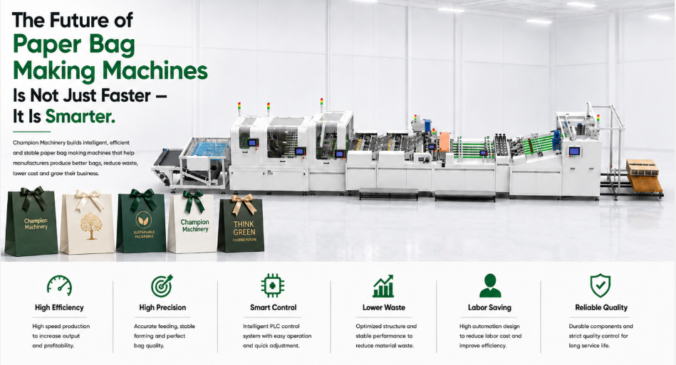 The Future of Paper Bag Making Machines Is Not Just Faster — It Is Smarter